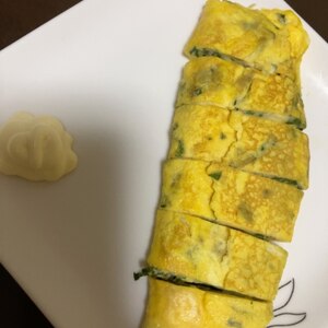 大葉チーズ玉子焼き